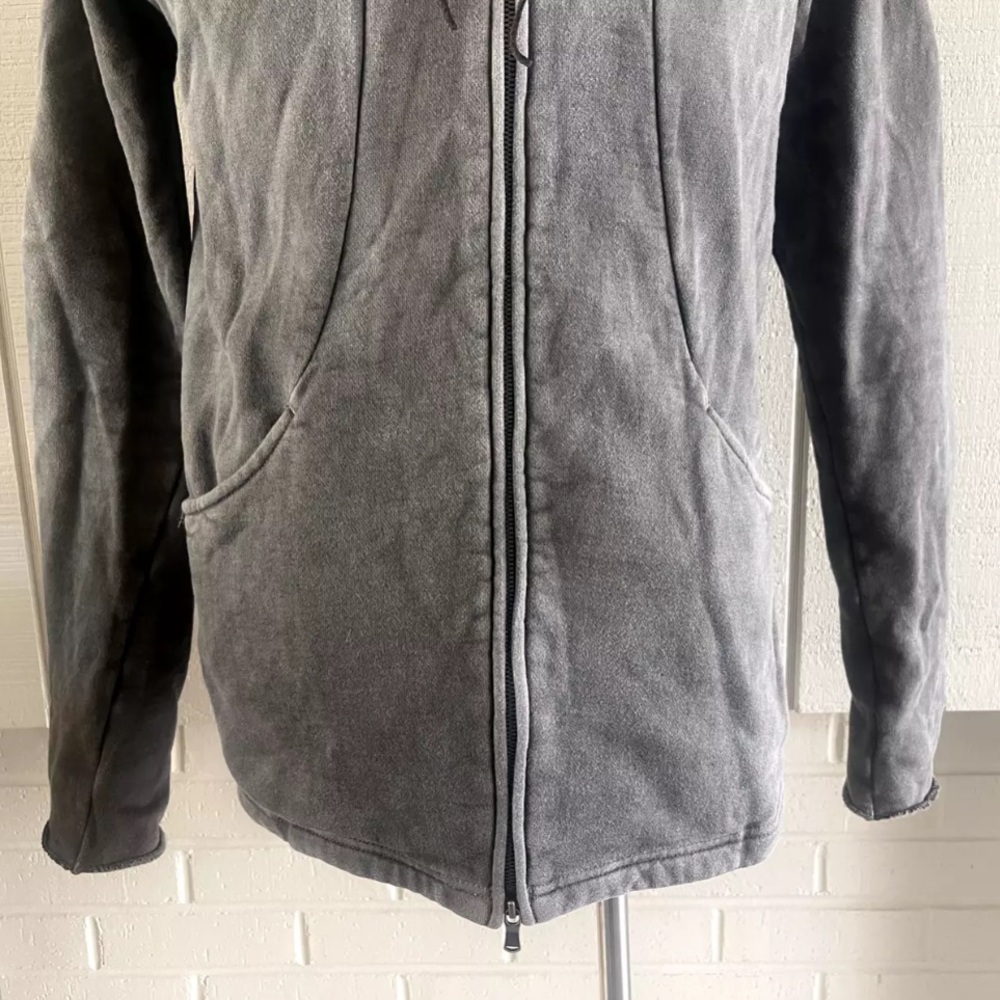 THE VIRIDI ANNE Hoodie Zip GRAY Jacket EXC Sweatshirt JAPAN Size 2 Medium M - Picture 8 of 16